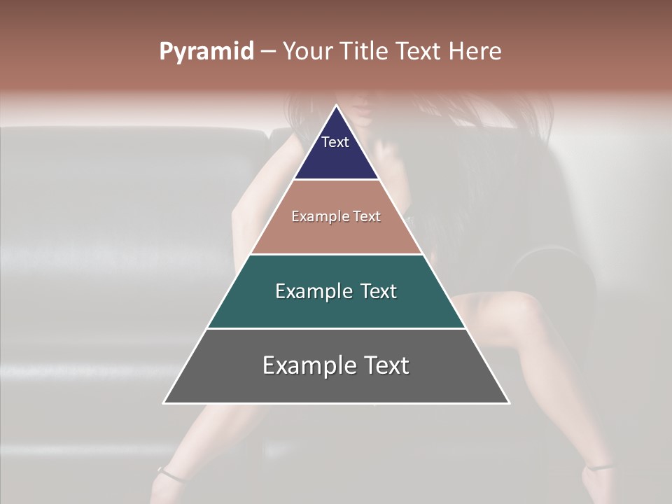 Legs Background Model PowerPoint Template