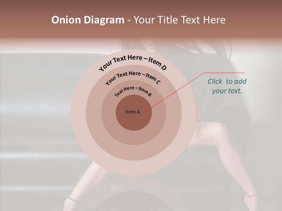 Legs Background Model PowerPoint Template