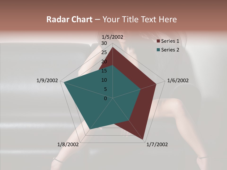 Legs Background Model PowerPoint Template