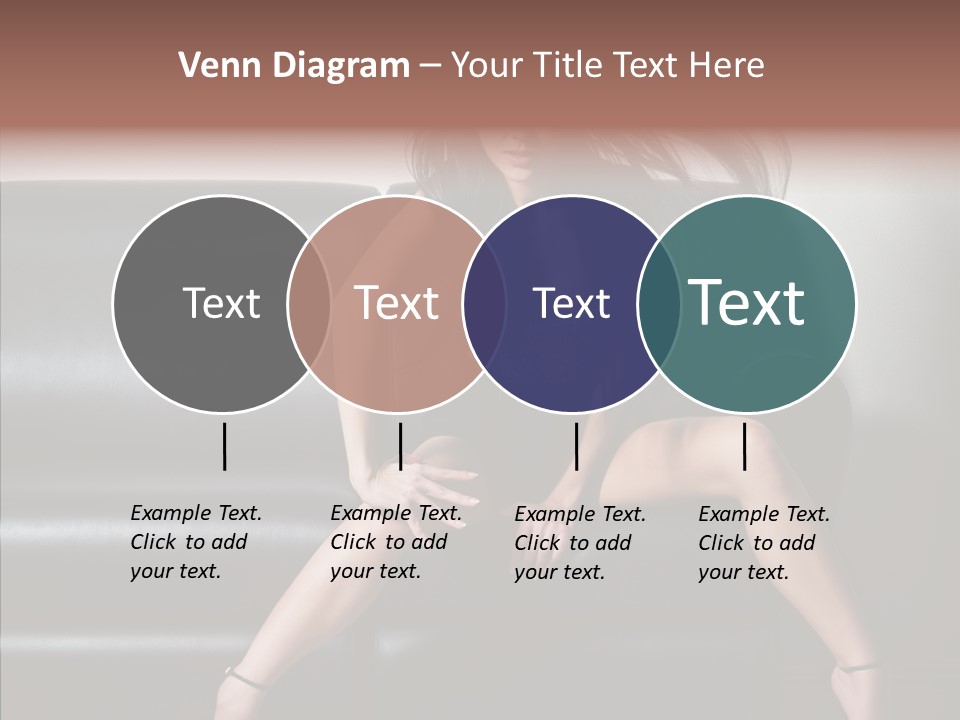 Legs Background Model PowerPoint Template