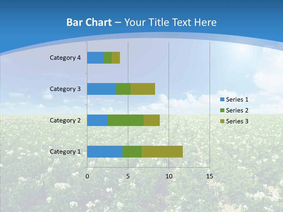 Nature Sun Row PowerPoint Template