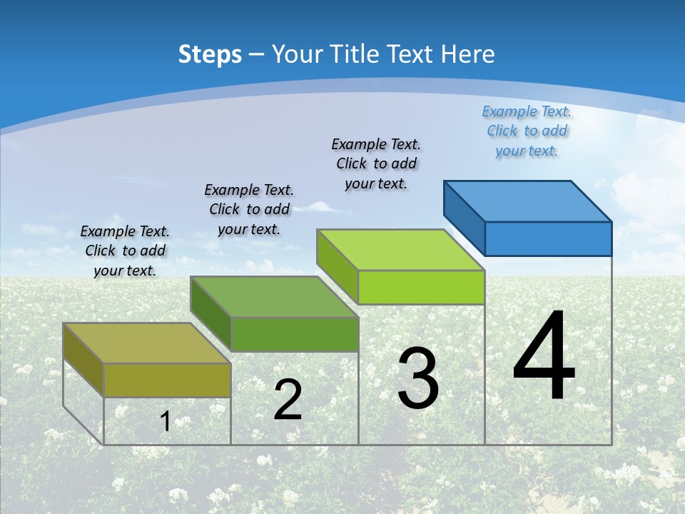 Nature Sun Row PowerPoint Template