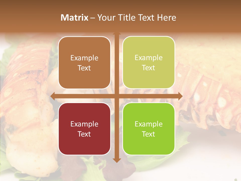 Restaurant Sea Food Sea PowerPoint Template