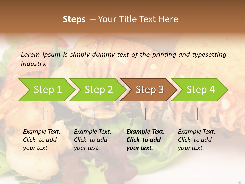 Restaurant Sea Food Sea PowerPoint Template