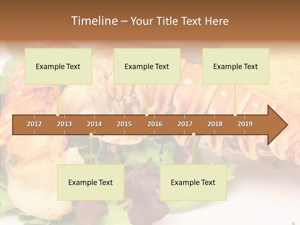 Restaurant Sea Food Sea PowerPoint Template