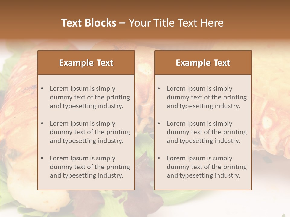 Restaurant Sea Food Sea PowerPoint Template