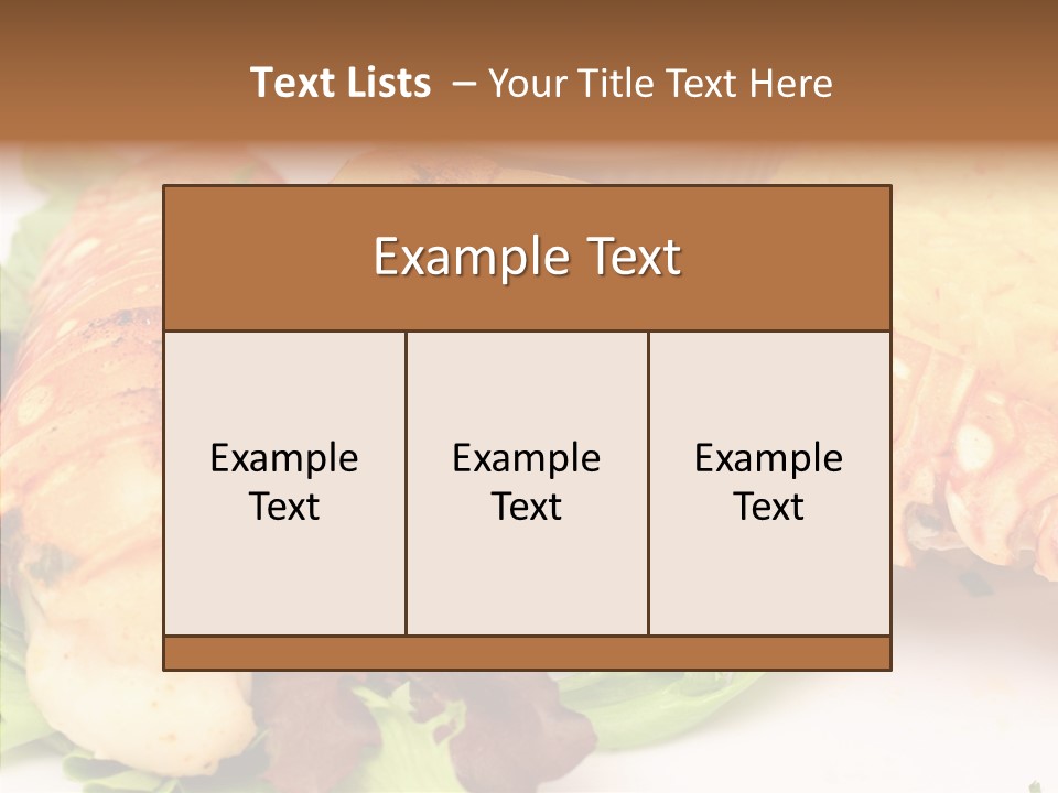 Restaurant Sea Food Sea PowerPoint Template
