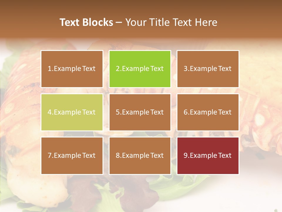 Restaurant Sea Food Sea PowerPoint Template