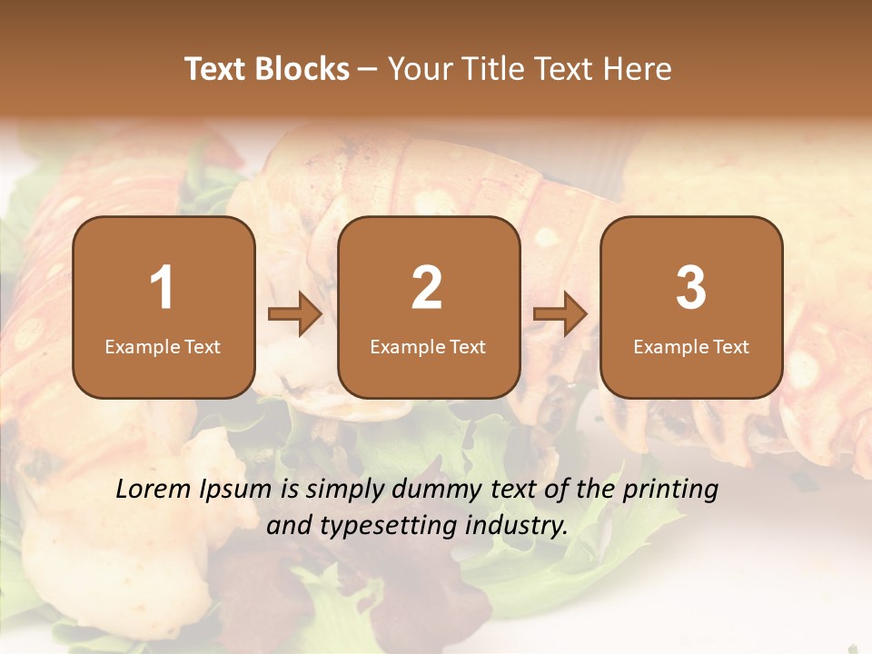 Restaurant Sea Food Sea PowerPoint Template