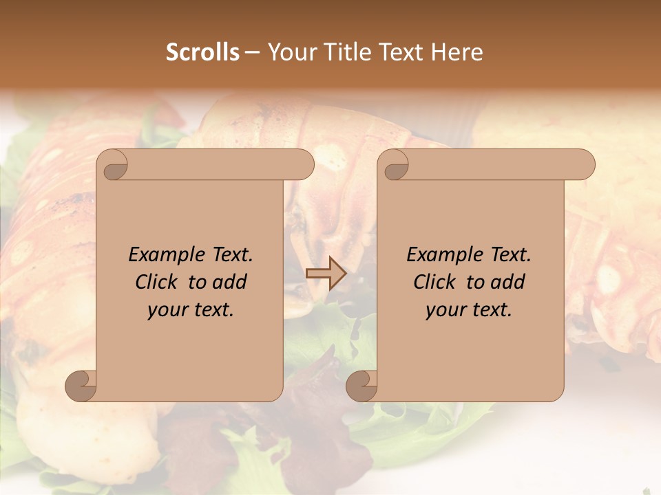 Restaurant Sea Food Sea PowerPoint Template