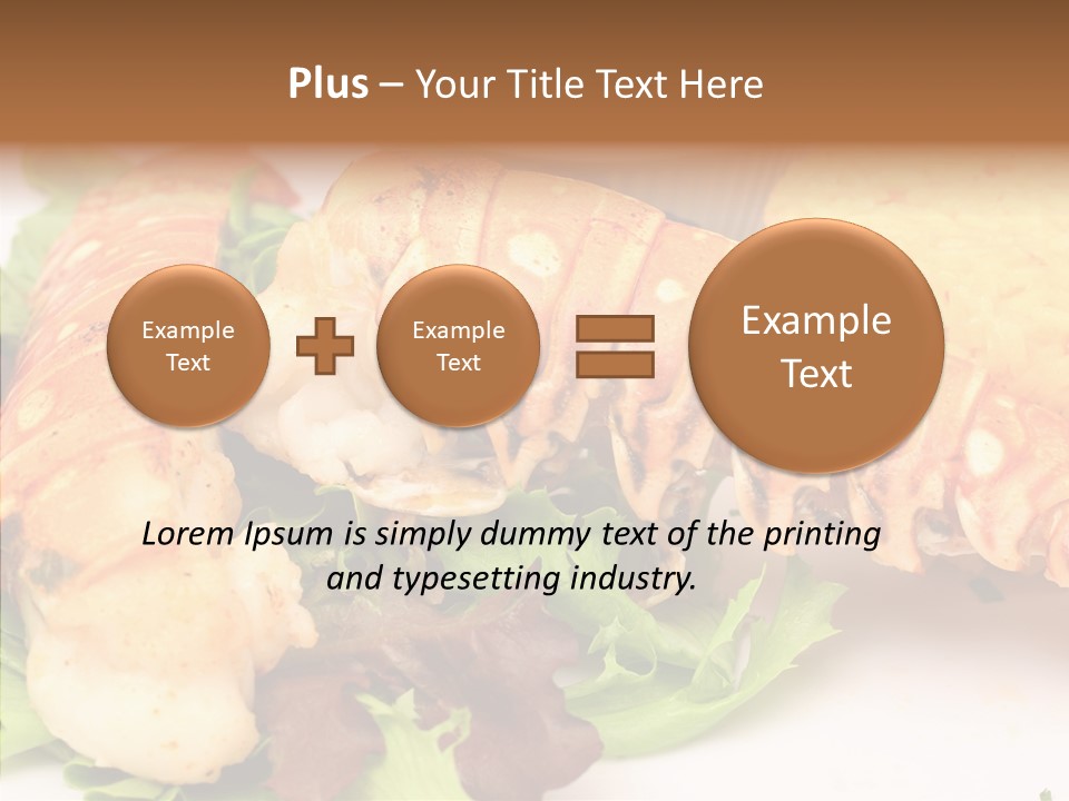 Restaurant Sea Food Sea PowerPoint Template