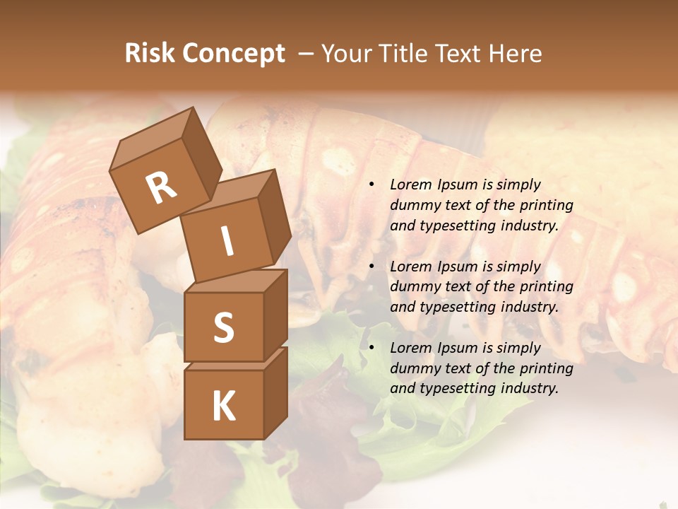 Restaurant Sea Food Sea PowerPoint Template