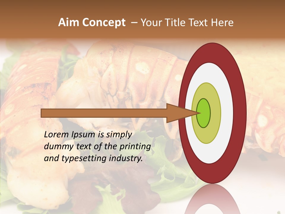 Restaurant Sea Food Sea PowerPoint Template