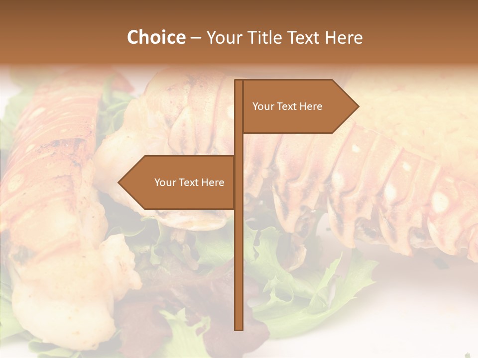 Restaurant Sea Food Sea PowerPoint Template