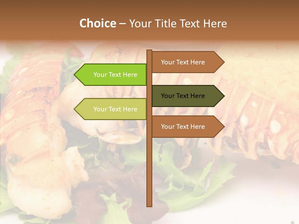 Restaurant Sea Food Sea PowerPoint Template