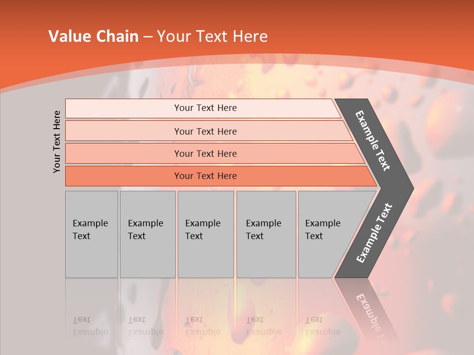 Droplets Macro Chilled PowerPoint Template