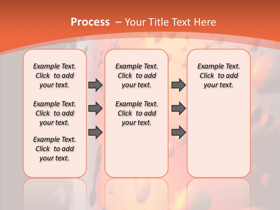 Droplets Macro Chilled PowerPoint Template