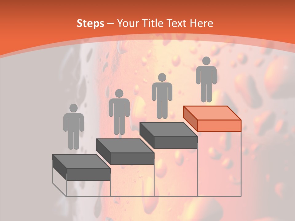 Droplets Macro Chilled PowerPoint Template