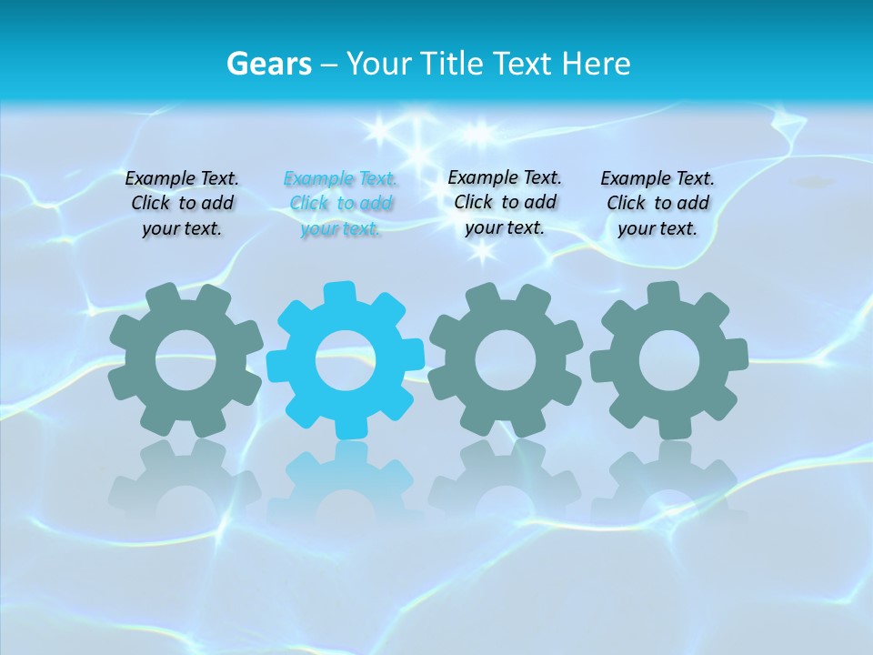 Transparent Wallpaper Vacations PowerPoint Template