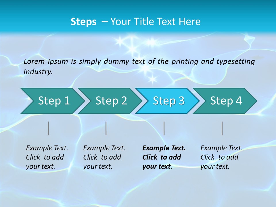 Transparent Wallpaper Vacations PowerPoint Template