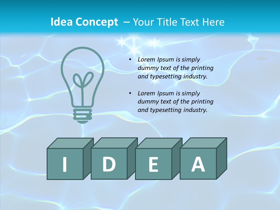 Transparent Wallpaper Vacations PowerPoint Template