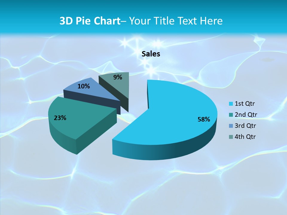 Transparent Wallpaper Vacations PowerPoint Template