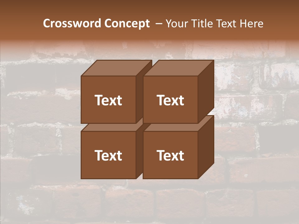 Textured Grunge Decoration PowerPoint Template