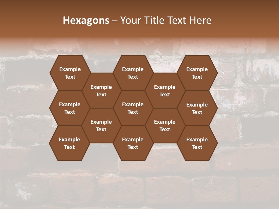 Textured Grunge Decoration PowerPoint Template