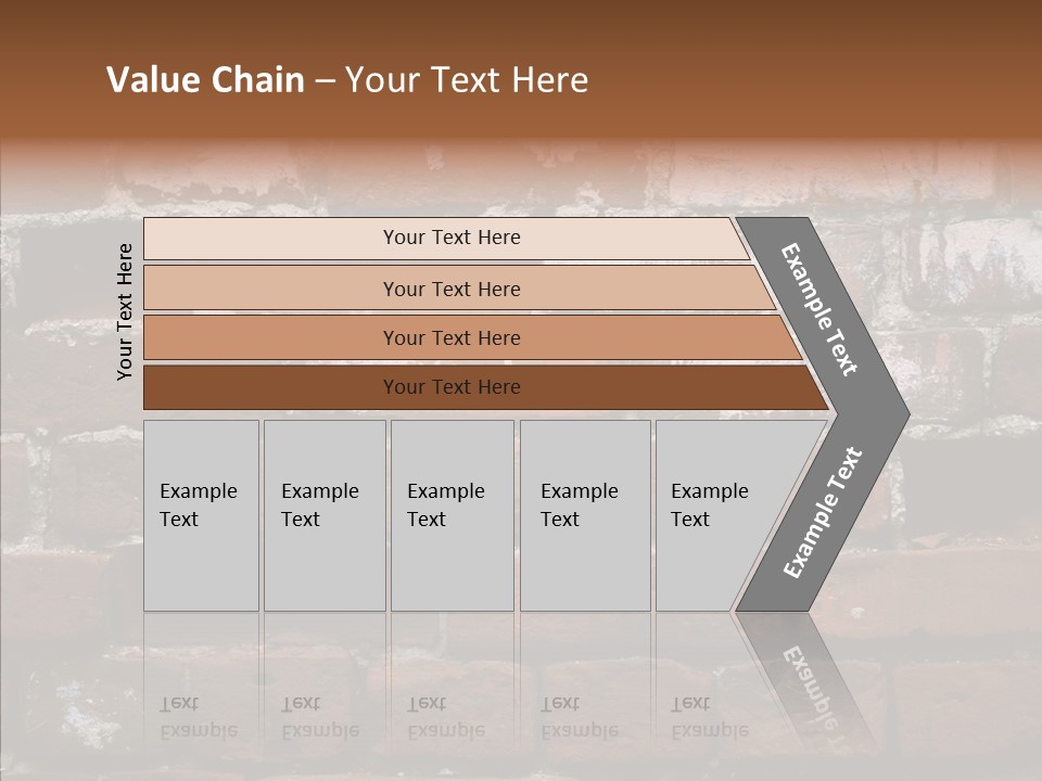 Textured Grunge Decoration PowerPoint Template