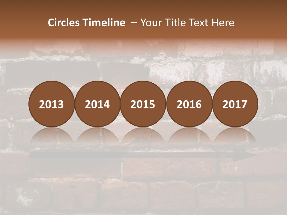 Textured Grunge Decoration PowerPoint Template