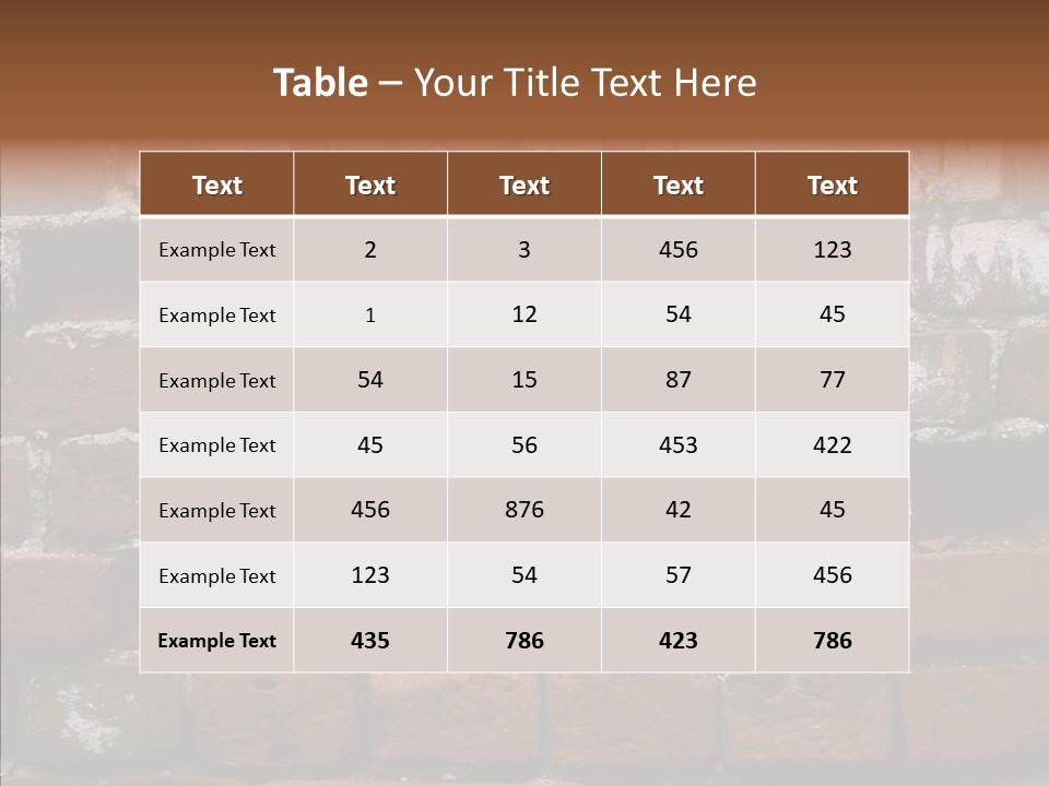Textured Grunge Decoration PowerPoint Template