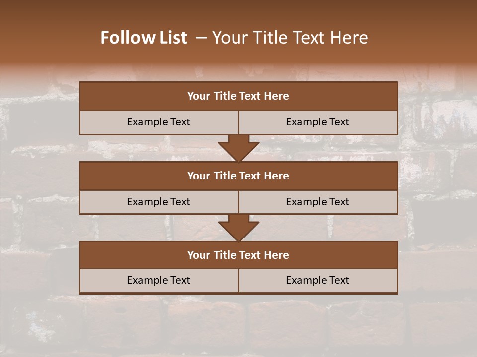 Textured Grunge Decoration PowerPoint Template