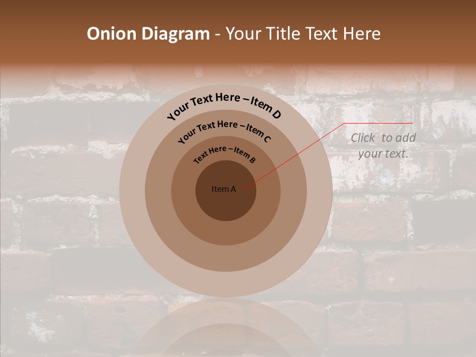 Textured Grunge Decoration PowerPoint Template