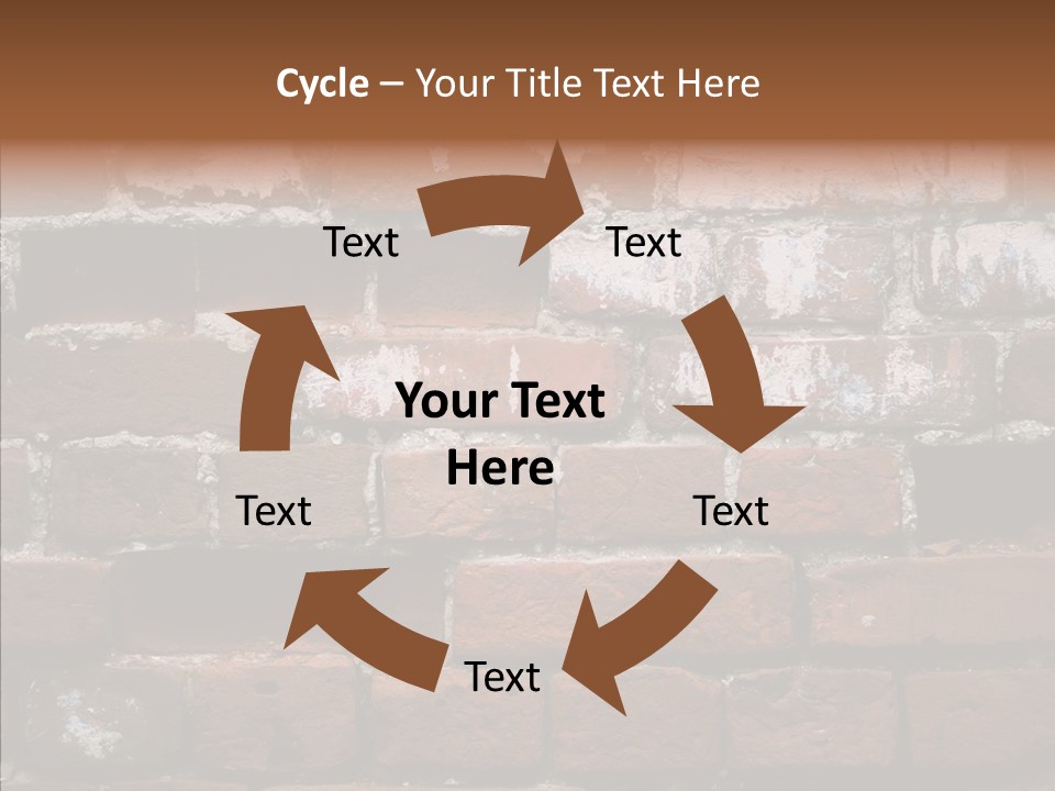 Textured Grunge Decoration PowerPoint Template