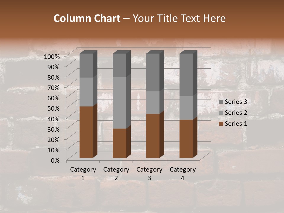 Textured Grunge Decoration PowerPoint Template