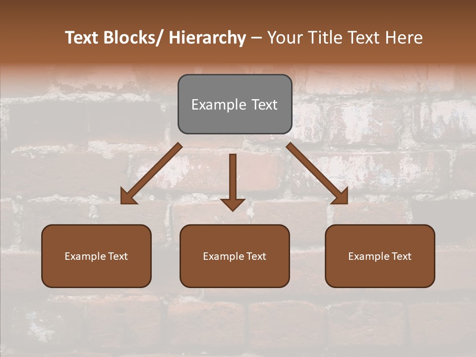 Textured Grunge Decoration PowerPoint Template