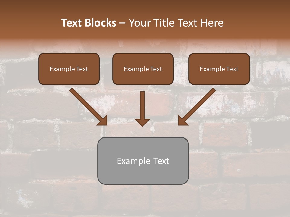 Textured Grunge Decoration PowerPoint Template