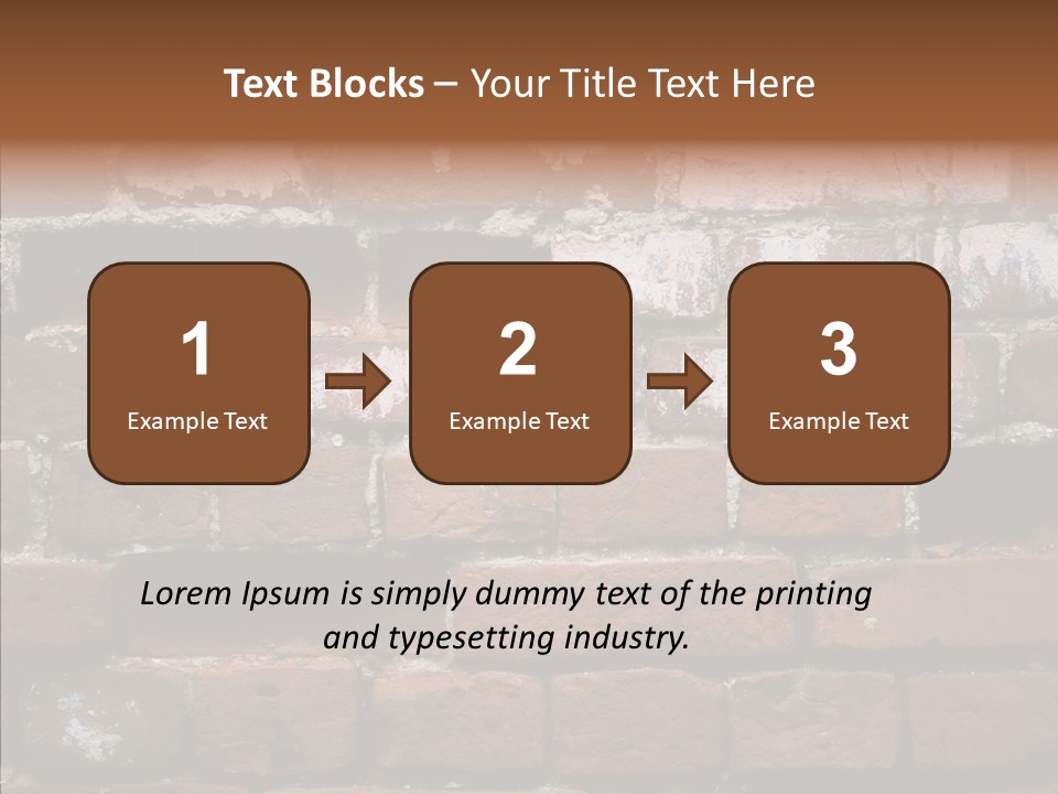 Textured Grunge Decoration PowerPoint Template
