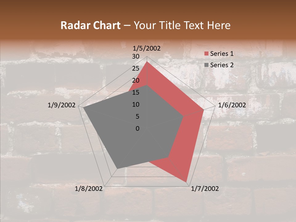Textured Grunge Decoration PowerPoint Template