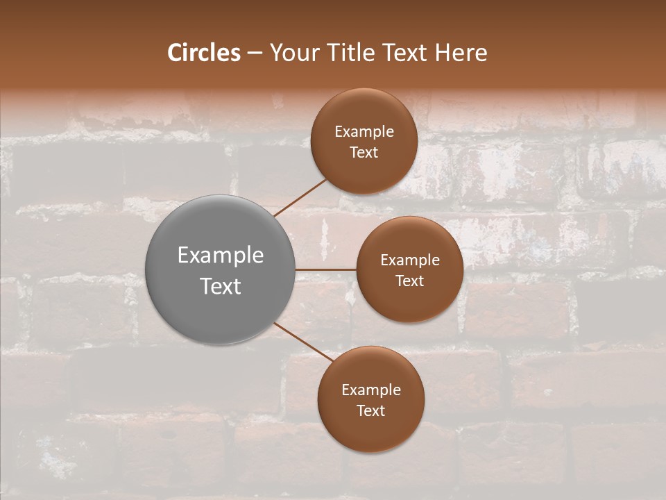 Textured Grunge Decoration PowerPoint Template