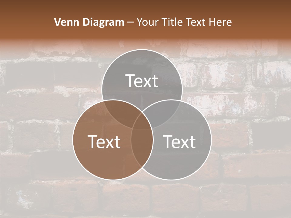 Textured Grunge Decoration PowerPoint Template