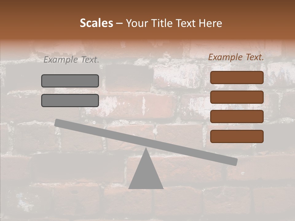 Textured Grunge Decoration PowerPoint Template