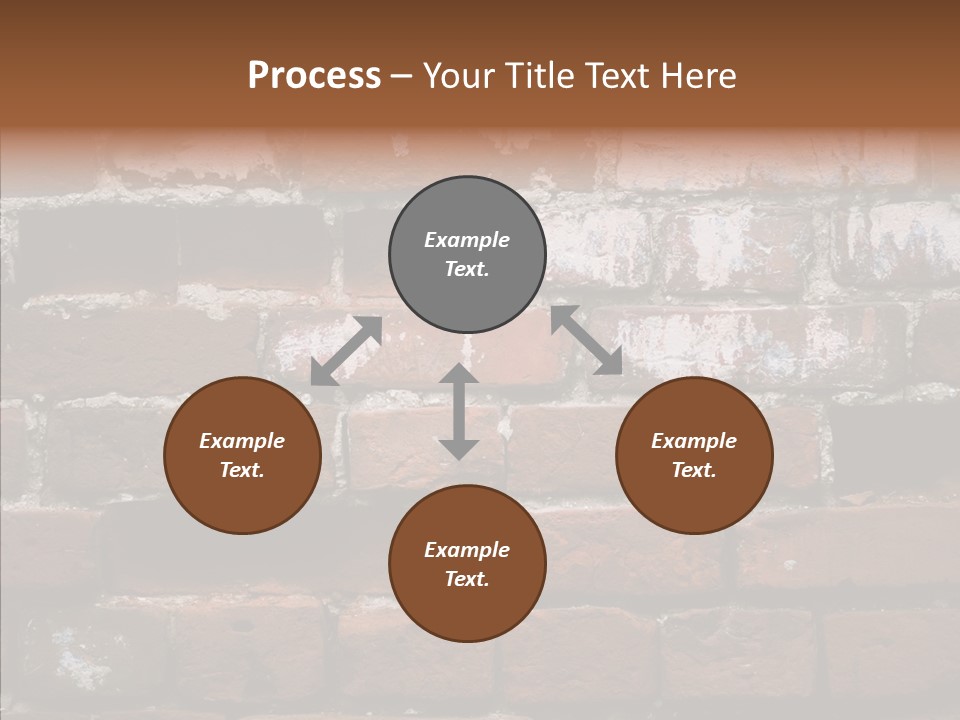 Textured Grunge Decoration PowerPoint Template