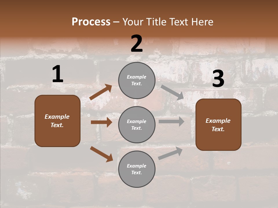 Textured Grunge Decoration PowerPoint Template