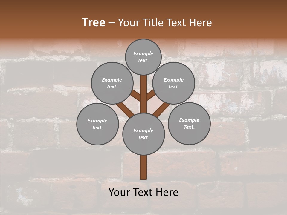 Textured Grunge Decoration PowerPoint Template