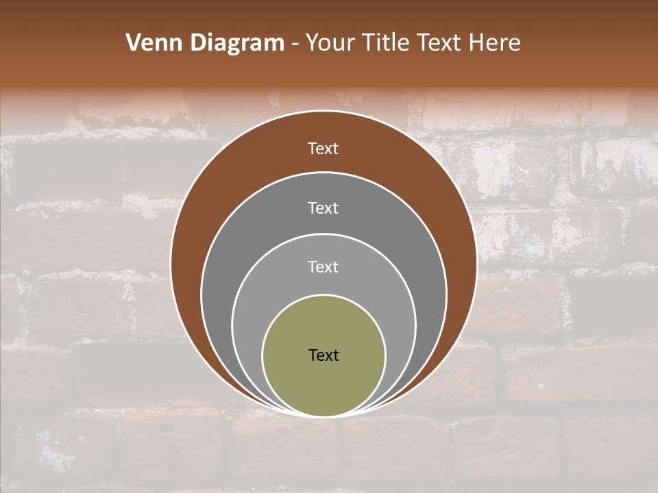 Textured Grunge Decoration PowerPoint Template