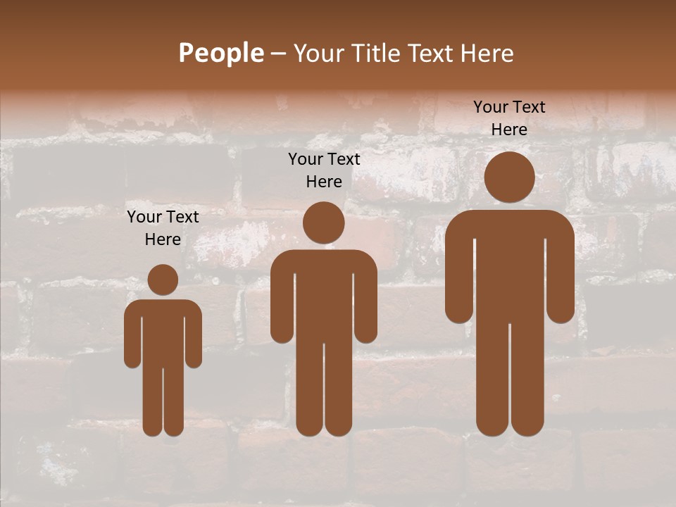 Textured Grunge Decoration PowerPoint Template