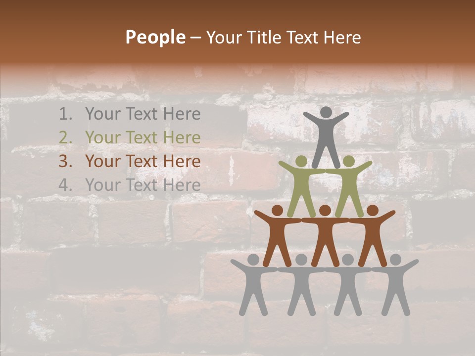 Textured Grunge Decoration PowerPoint Template