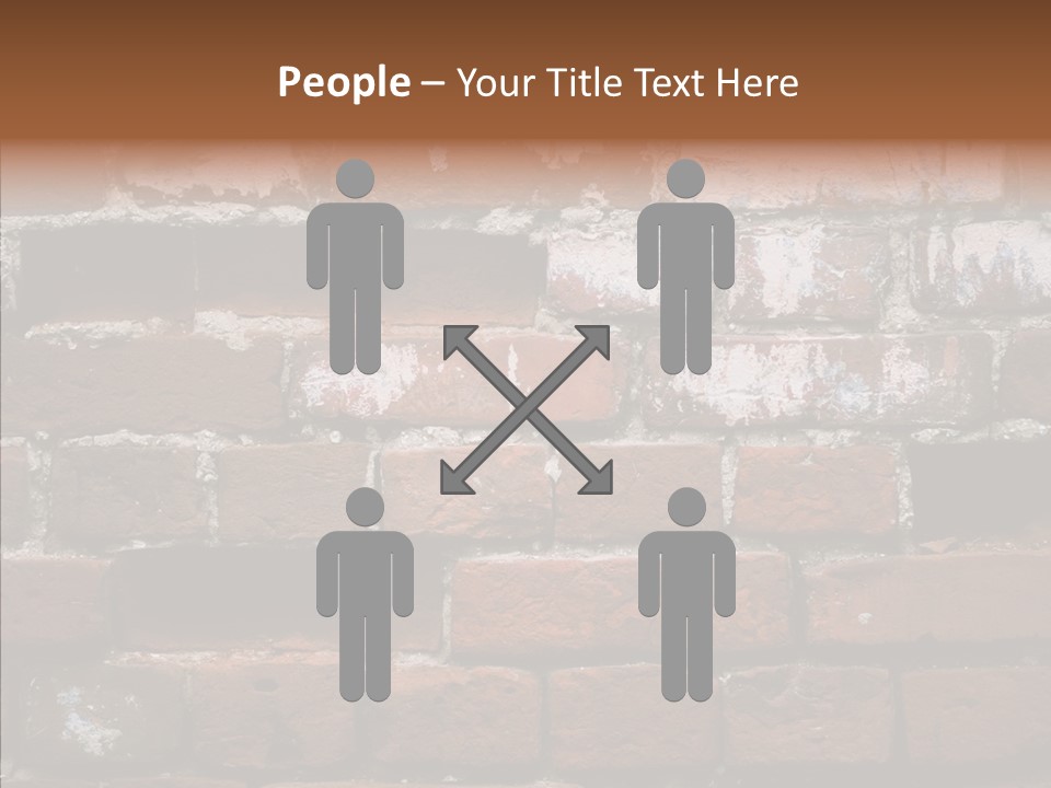 Textured Grunge Decoration PowerPoint Template