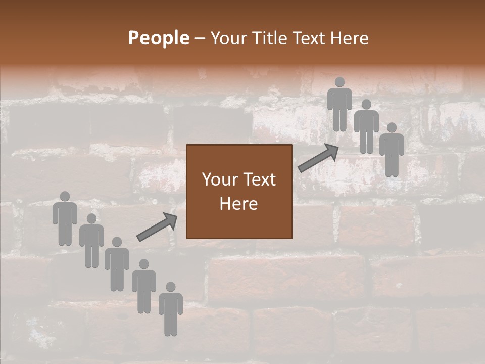 Textured Grunge Decoration PowerPoint Template